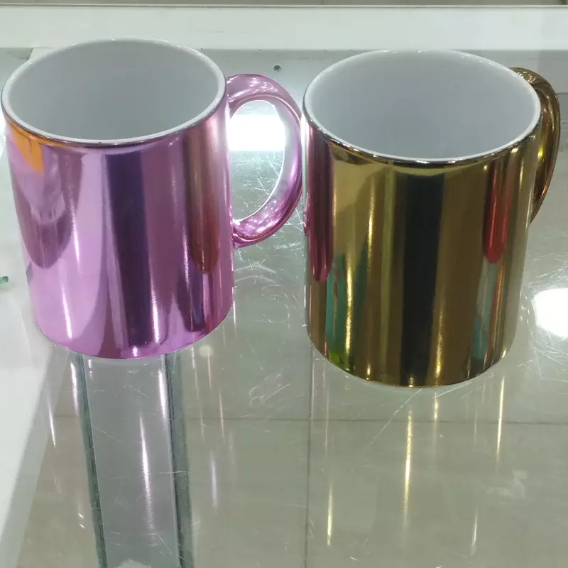 Tazas metalizadas para San Valentín