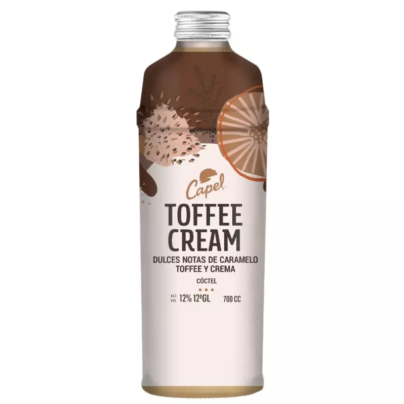 Coctel Capel Toffe Cream 12° 700 c.c