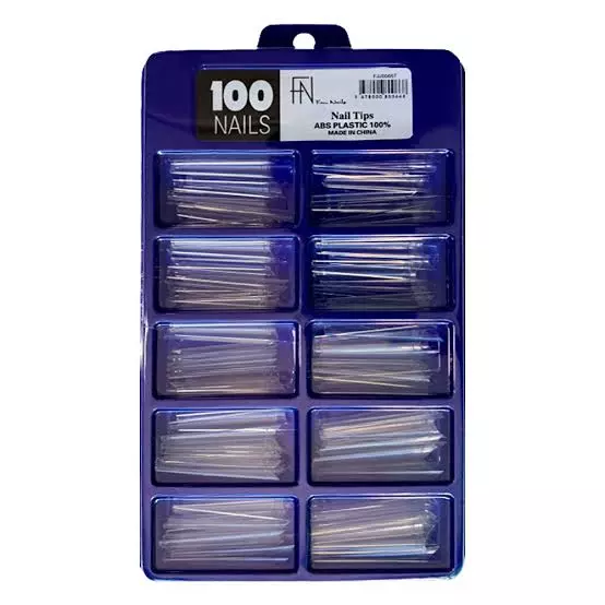 Tips Transparente Curvat/C Fan&Co