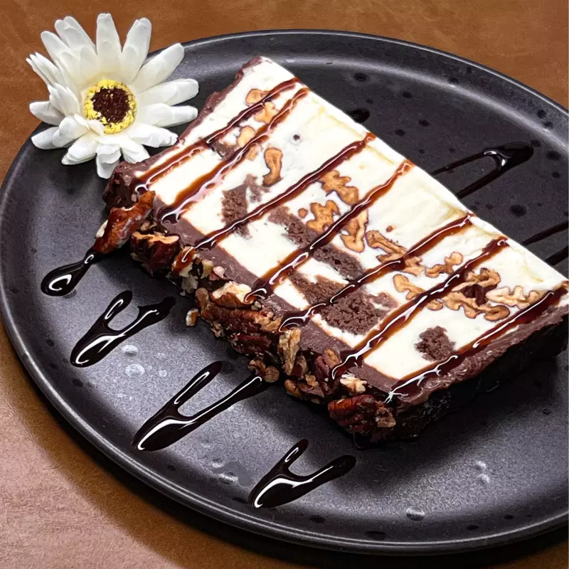 Torte de sorvete de nozes