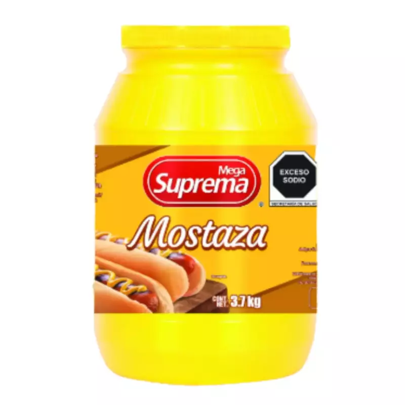 BOTE MOSTAZA STAR VALUE 3.7KG