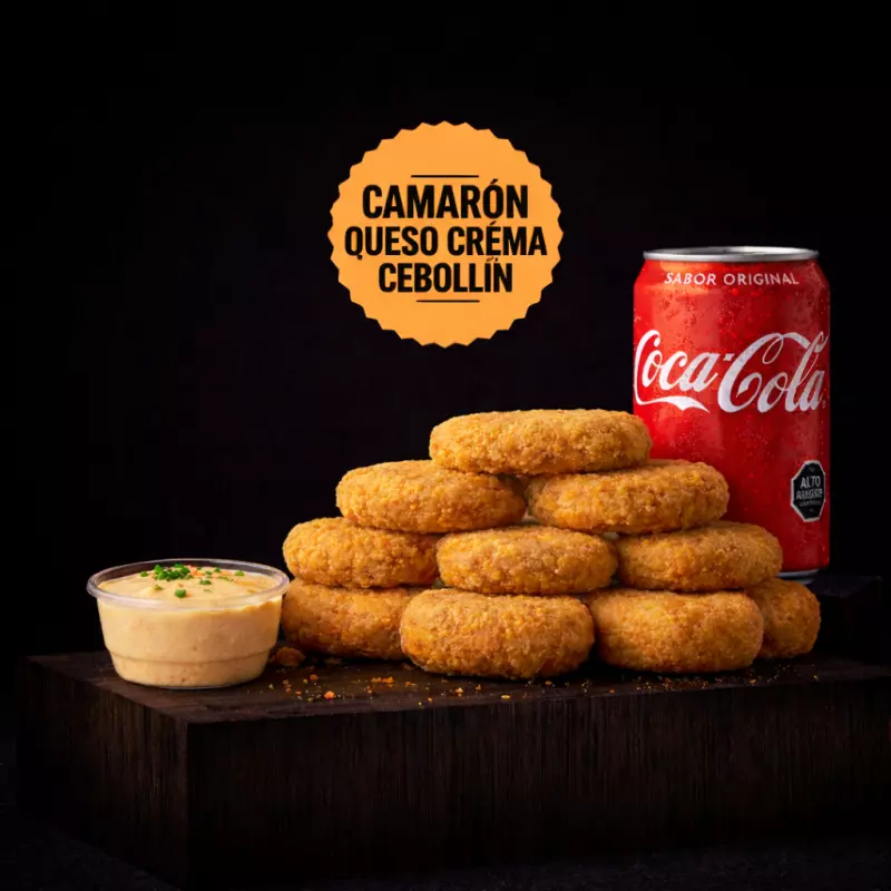 Camarón Cream Poppers