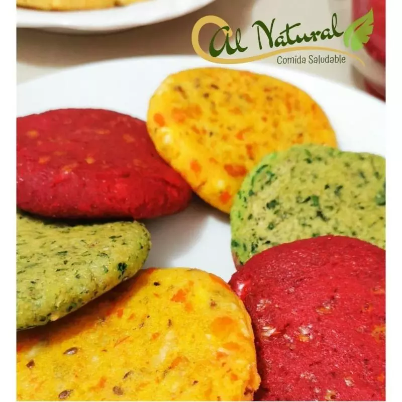 Arepas de remolacha *4