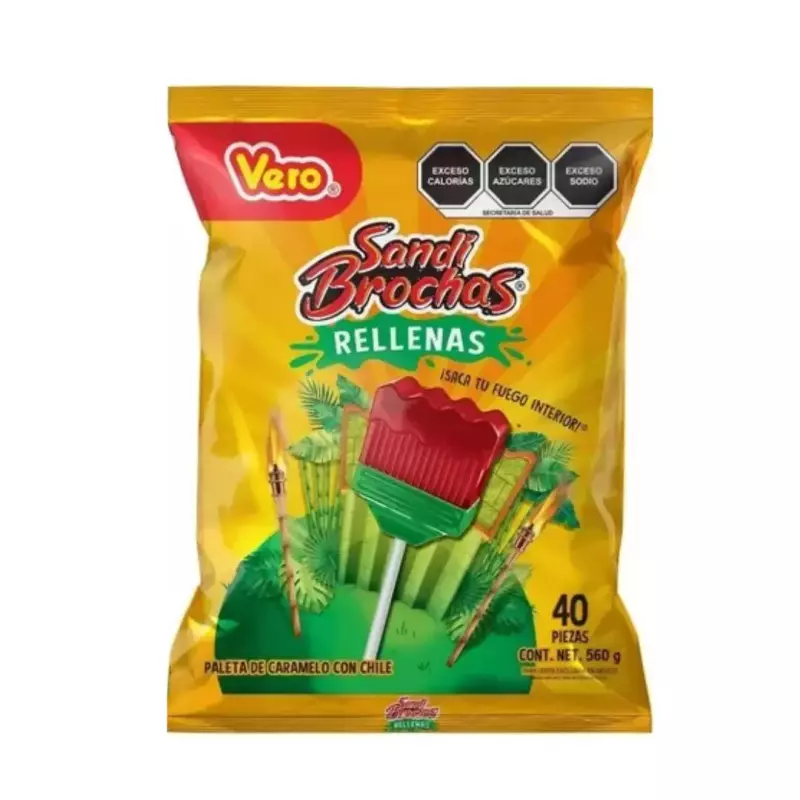Sandibrochas rellenas x 40 unidades