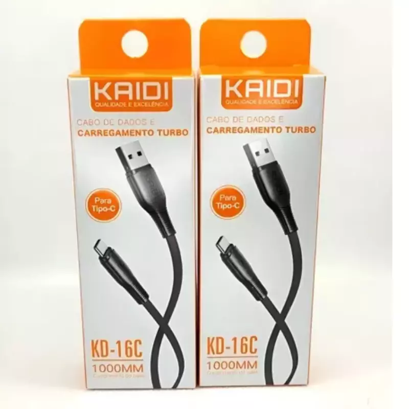 CABO USB TIPO-C KAIDI 1M KD-16C