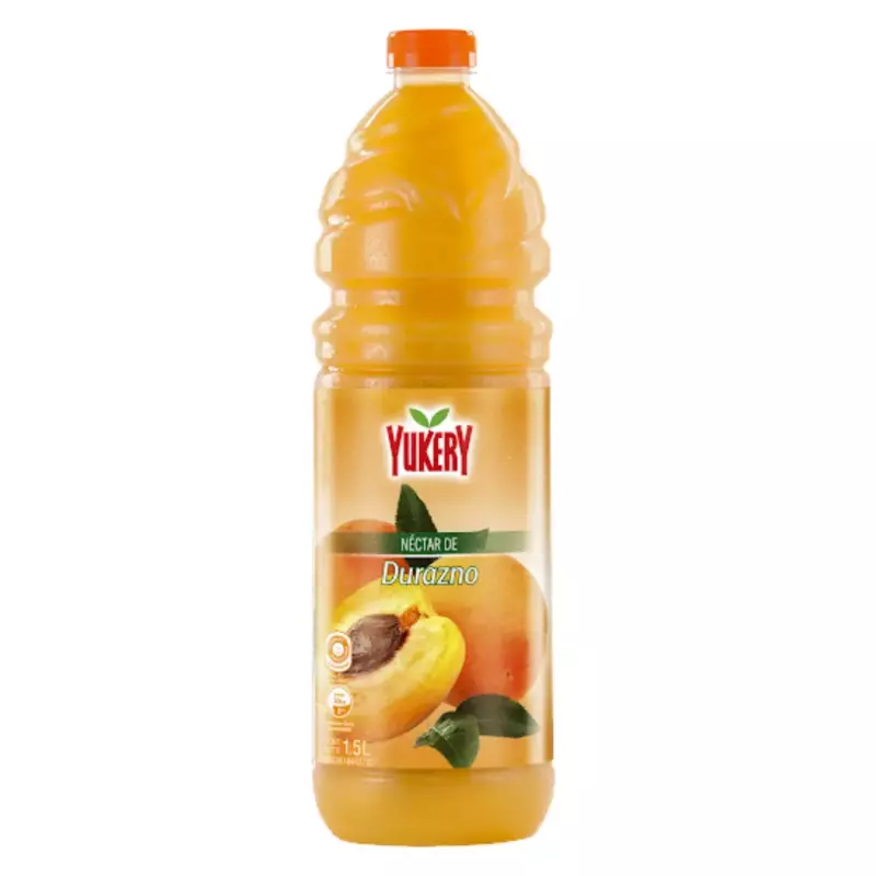 JUGO YUKERY DE DURAZNO 1.5L