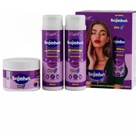 kit capilar beijinho uva