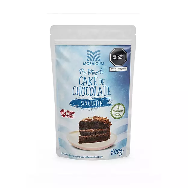Premezcla Cake de Chocolate Sin Gluten x 500g