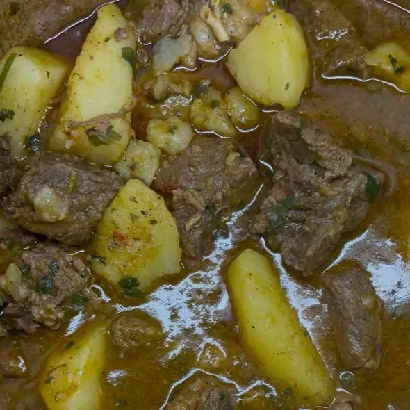 Carne Cozida com Batata