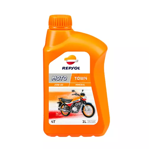 Repsol MOTOS 4T SAE 20w-50 de 1 L.