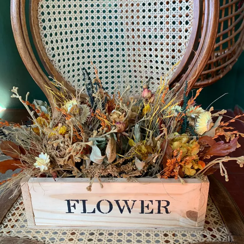 Caixa Madeira Flower