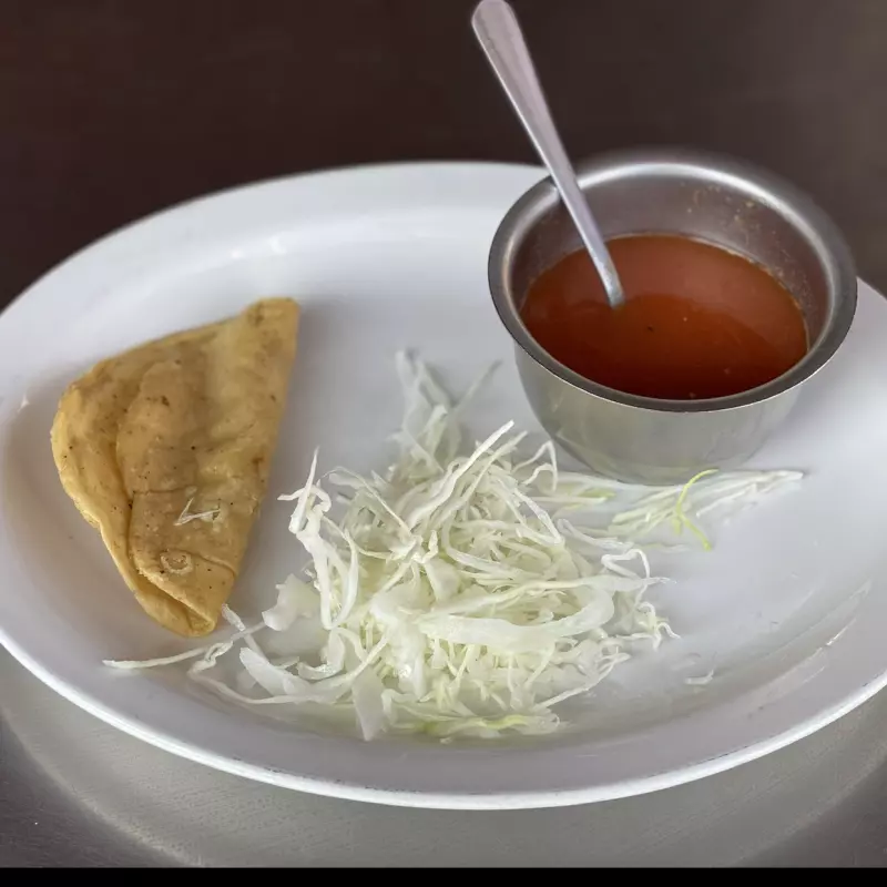 Taco dorado sencillo