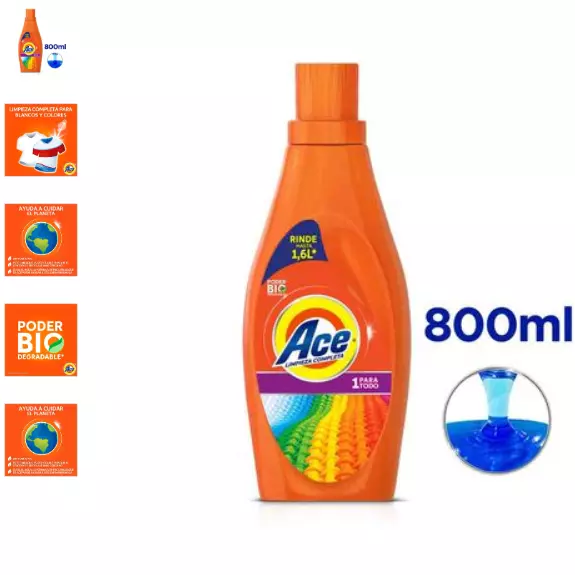 Jabon Liquido Ace 800 ml