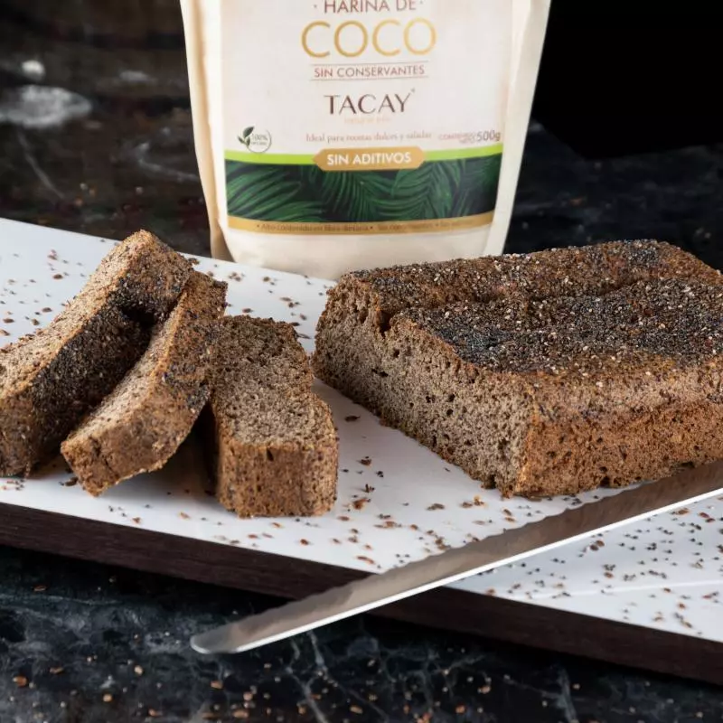 Pan Keto de Centeno y Semillas