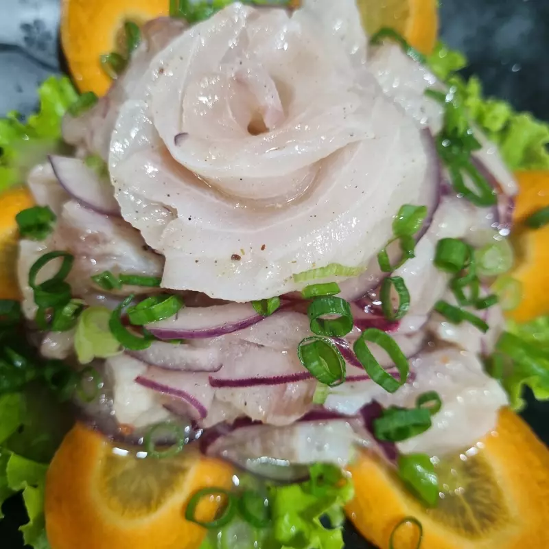 Ceviche de tilapia