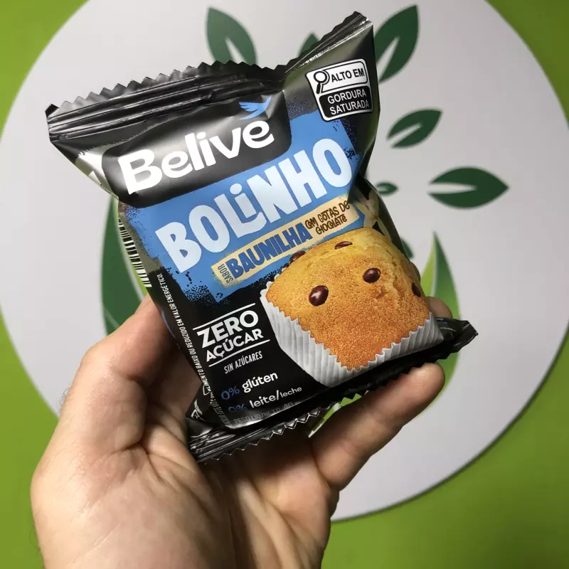 Bolinho baunilha/chocolate Belive