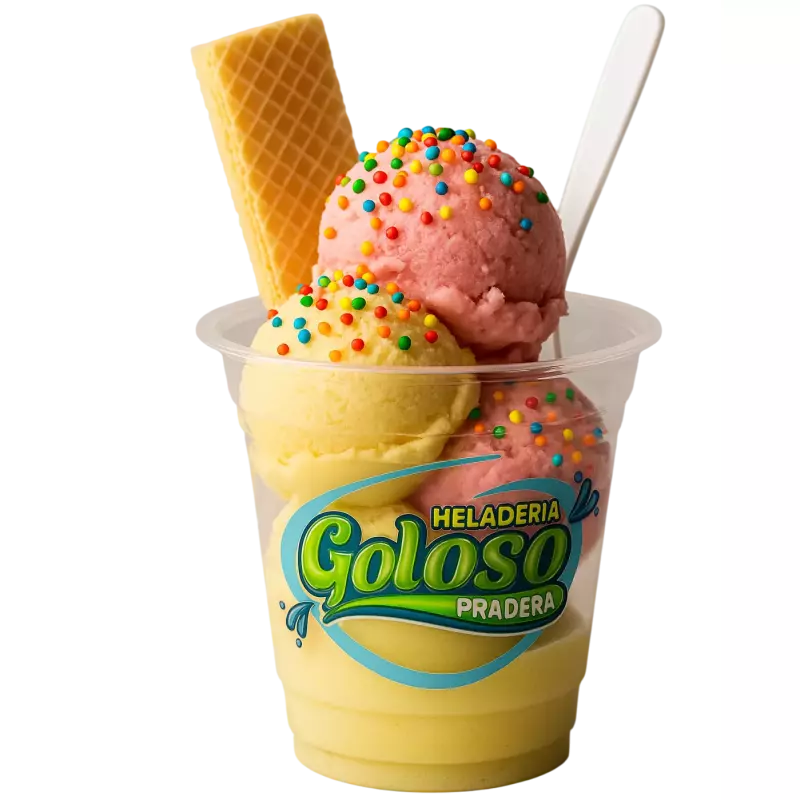 VASO HELADO 3 SABORES