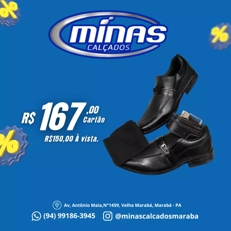 Kit Sapato, Cinto e Meio RF:27940