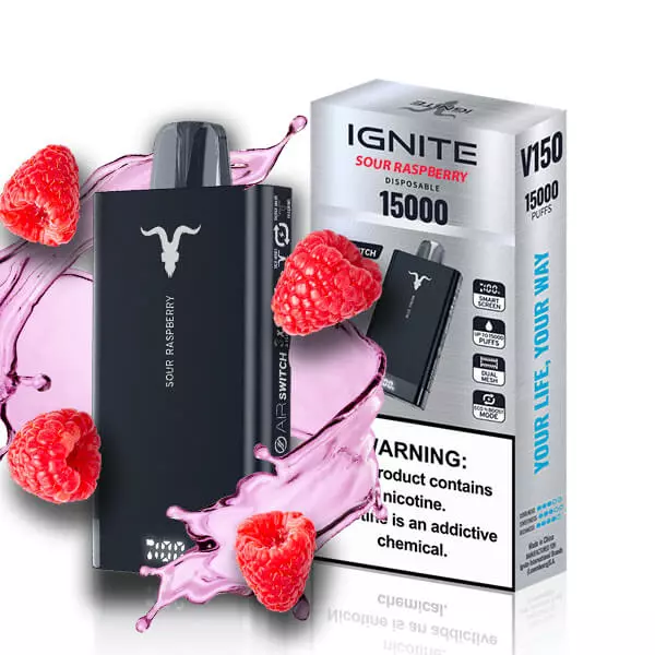 Ignite v15000 Sour Raspberry