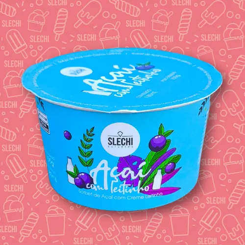 Copo Açaí com Leitinho Cremoso