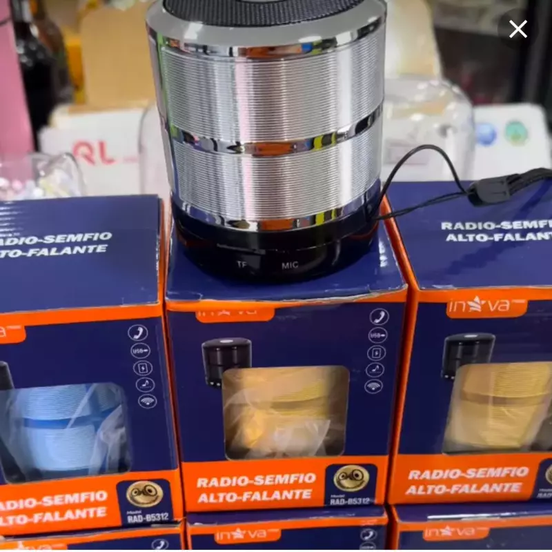 Rádio - Alto Falante com Bluetooth