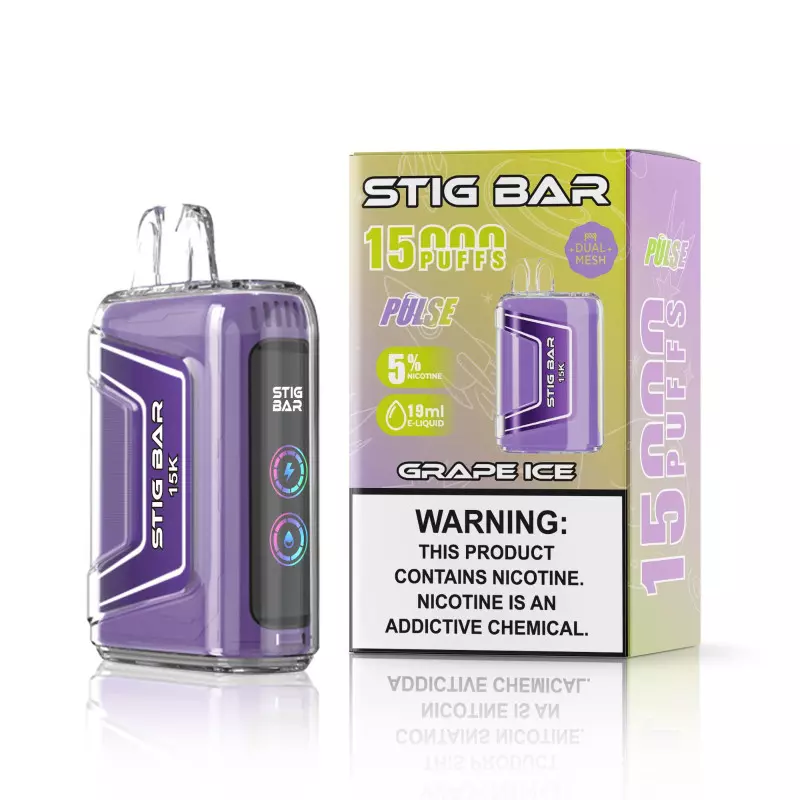 Stig Bar 15k Grape Ice