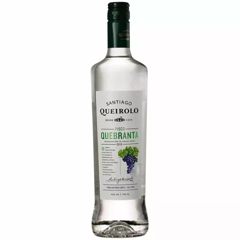 PISCO QUEIROLO QUEBRANTA 750 ML