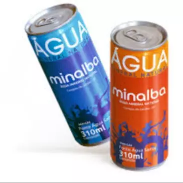 AGUA MINALBA LATA 310ml