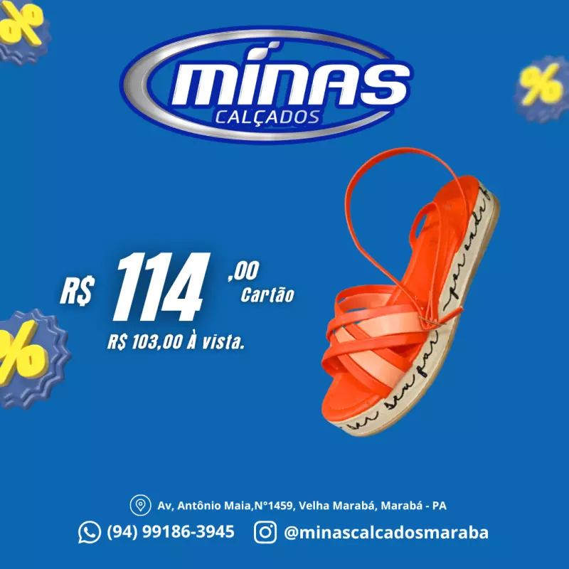 Sandália Laranja RF:14352