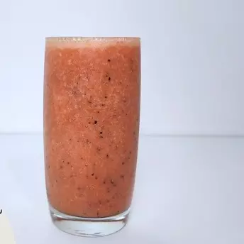 Suco Natural Maracuja com Morango