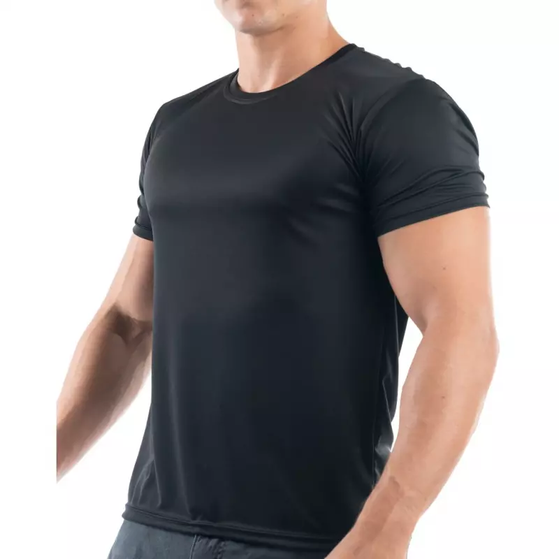 Camiseta Dry Fit manga corta 6-12 pz