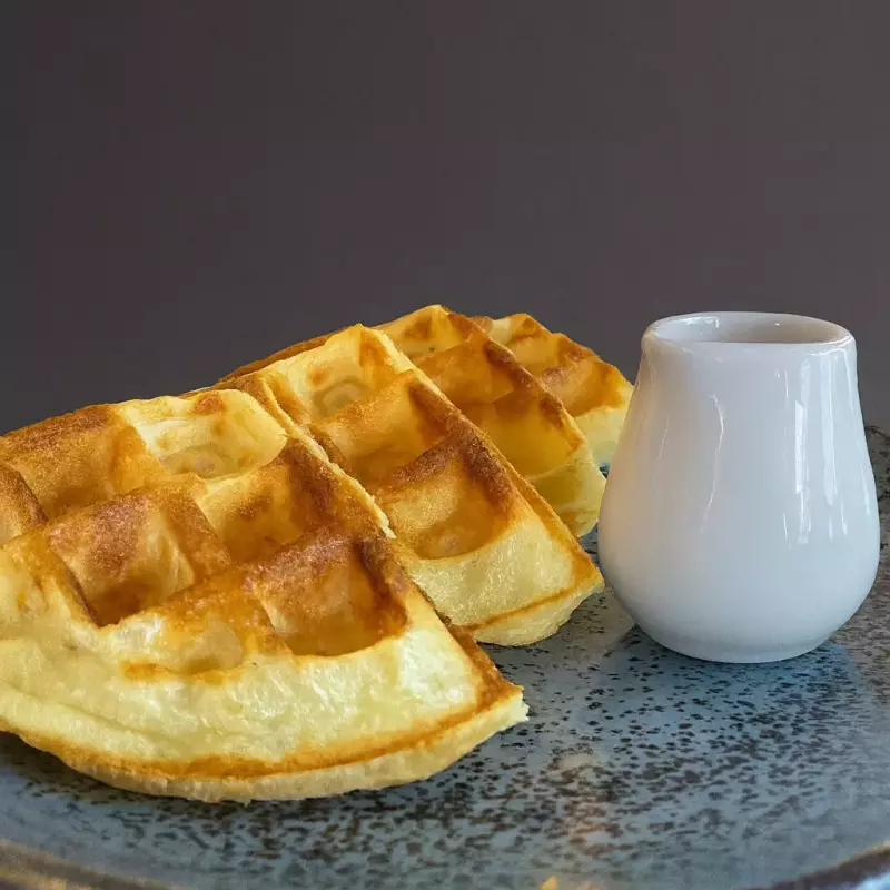 Waffle de Pão de Queijo