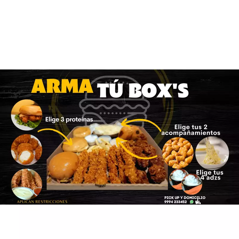 ARMA TU BOX'S (4personas)