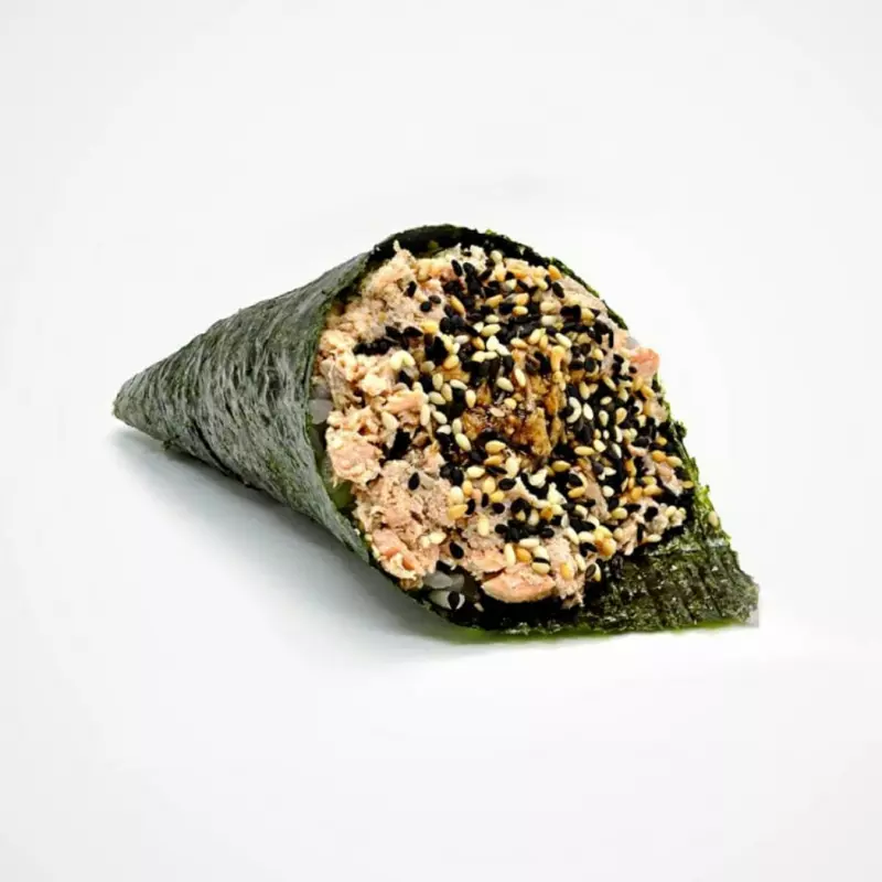 Temaki Salmão patê.