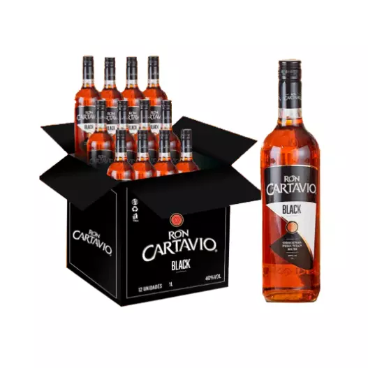RON CARTAVIO BLACK 750 ML