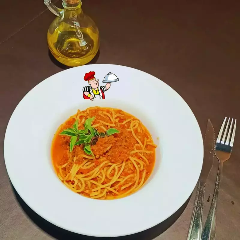 Espaguete ao Molho Bolonhesa