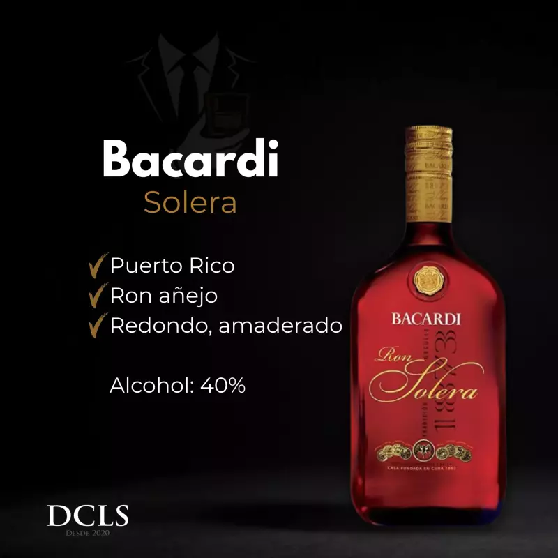 Bacardi ron solera 1873
