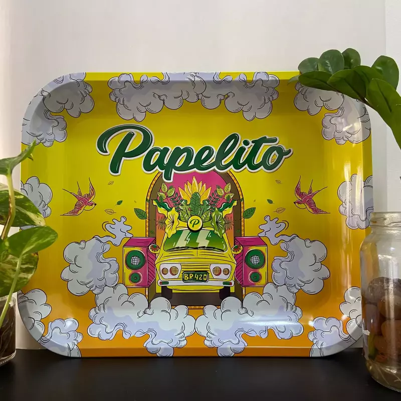 Bandeja Papelito Kombi Amarela GG