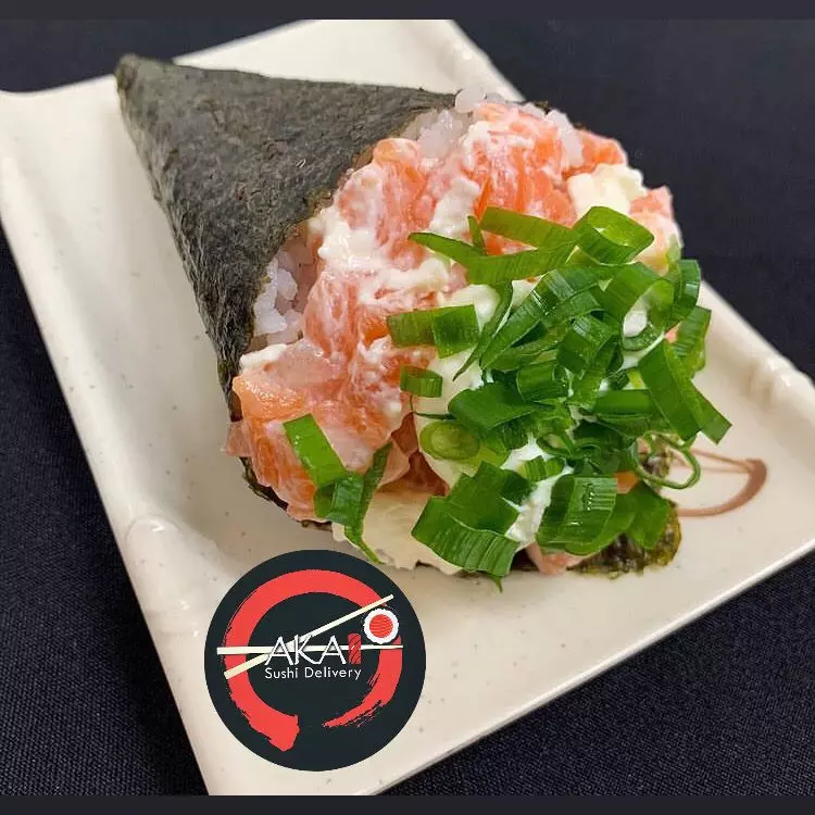 Temaki sem arroz cru