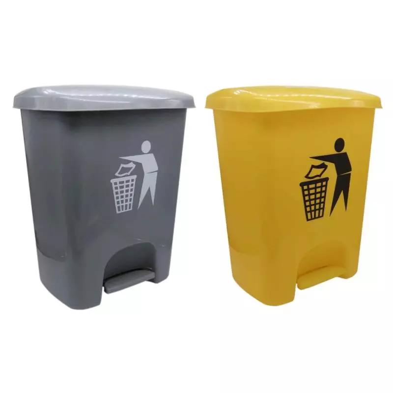 Cesto de Basura 25L-6.6G con Pedal