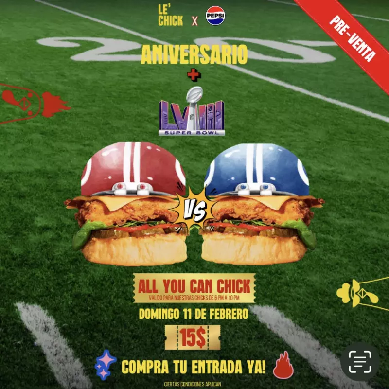 All you can chick/ Super Bowl