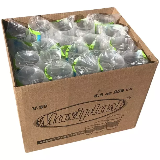 Vaso V89 8 oz MAXIPLAST