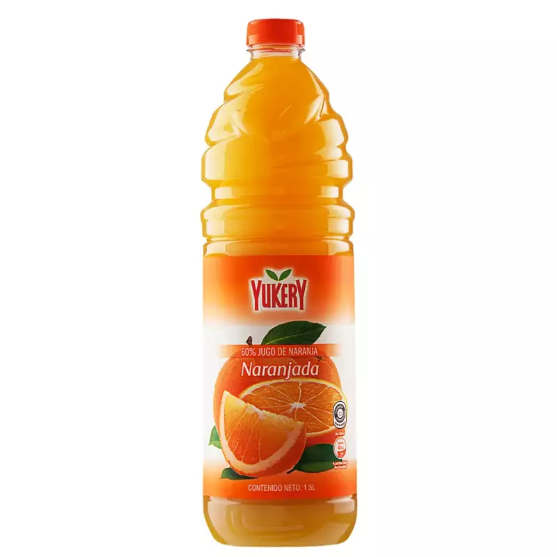 JUGO YUKERY DE NARANJA 1.5L
