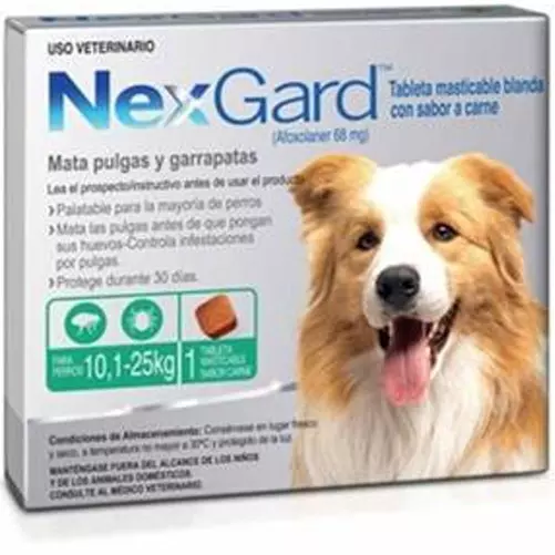 Nexgard de 10 a 25 kg