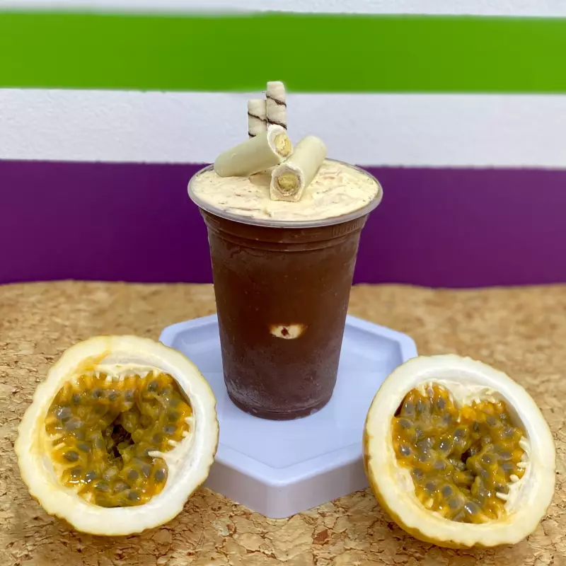 T. Nutella com mousse maracuja