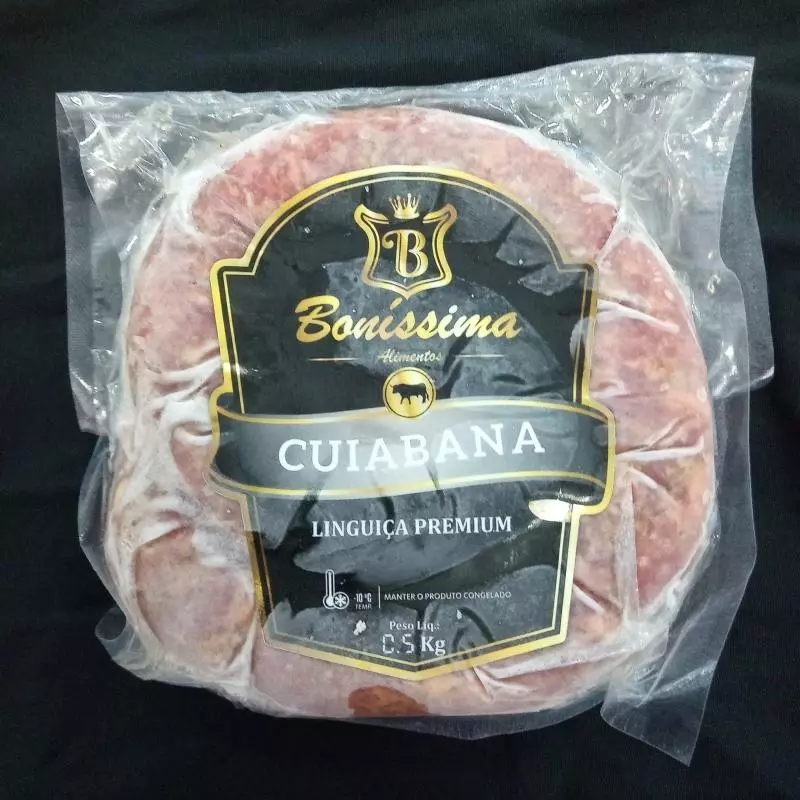 Linguiça Bovina Recheado c Queijo
