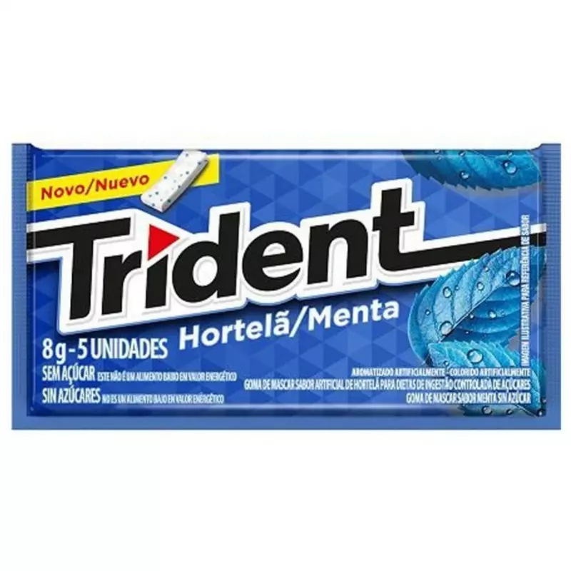 TRIDENT HORTELÃ/MENTA