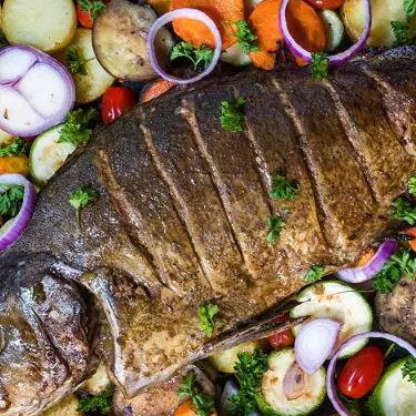 °POISSON AU FOUR°