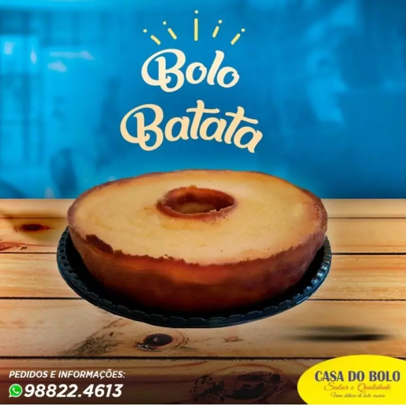Bolo de Batata
