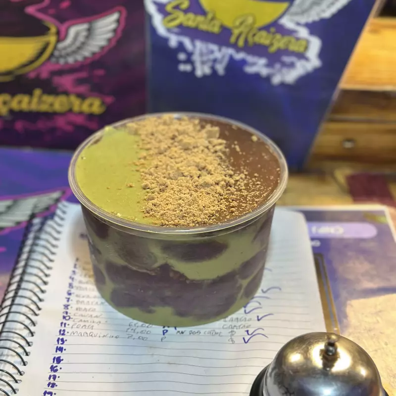 Creme Pistache + Nutella + Paçoca 💜